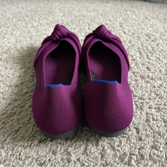 Rothy's Plum Loafers with Bow Accent
Very little wear.,,. They look new. - Picture 5 of 9